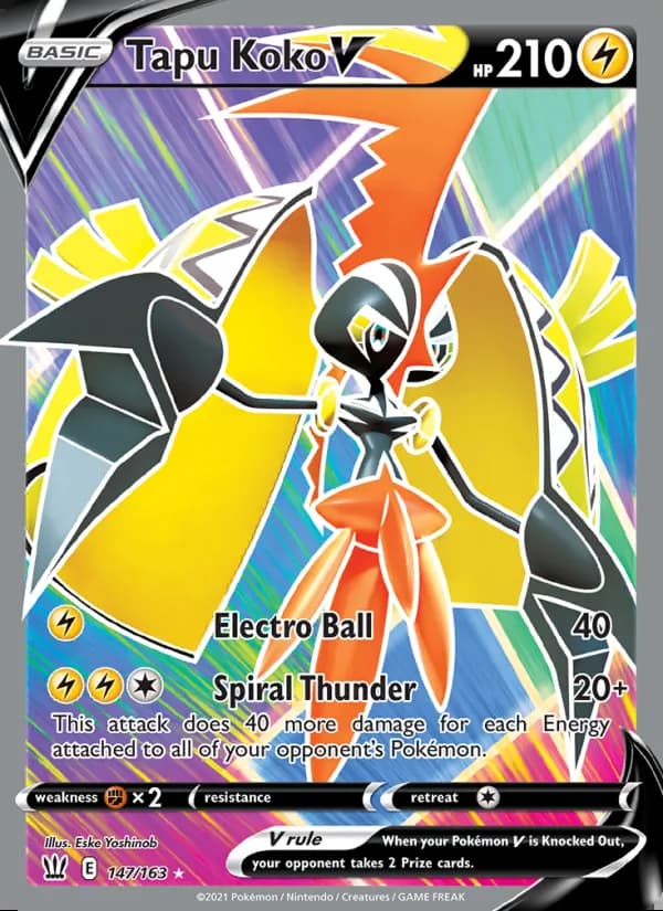 Tapu Koko V — Battle Styles #147
