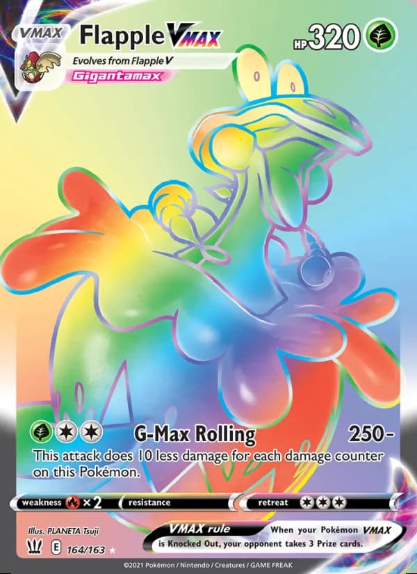 Flapple VMAX — Battle Styles #164