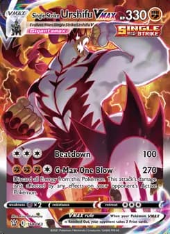 Single Strike Urshifu VMAX — Battle Styles #168