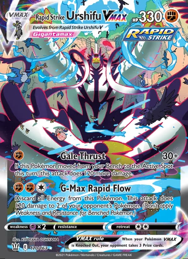 Rapid Strike Urshifu VMAX — Battle Styles #170