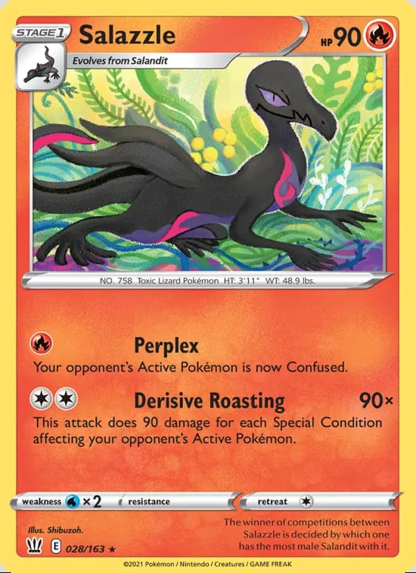Salazzle — Battle Styles #28