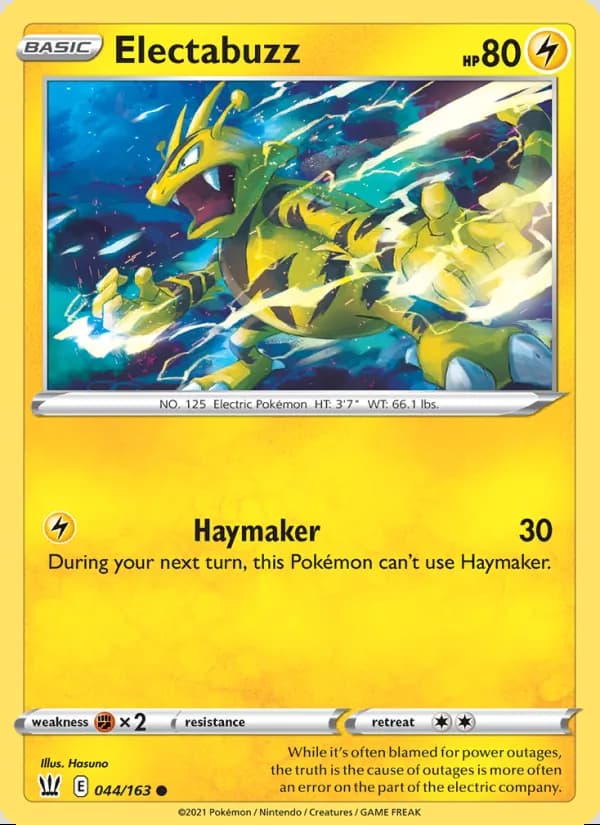 Electabuzz — Battle Styles #44