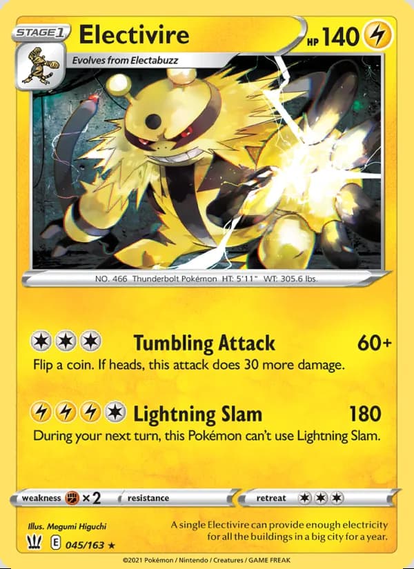 Electivire — Battle Styles #45