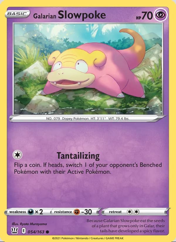 Galarian Slowpoke — Battle Styles #54