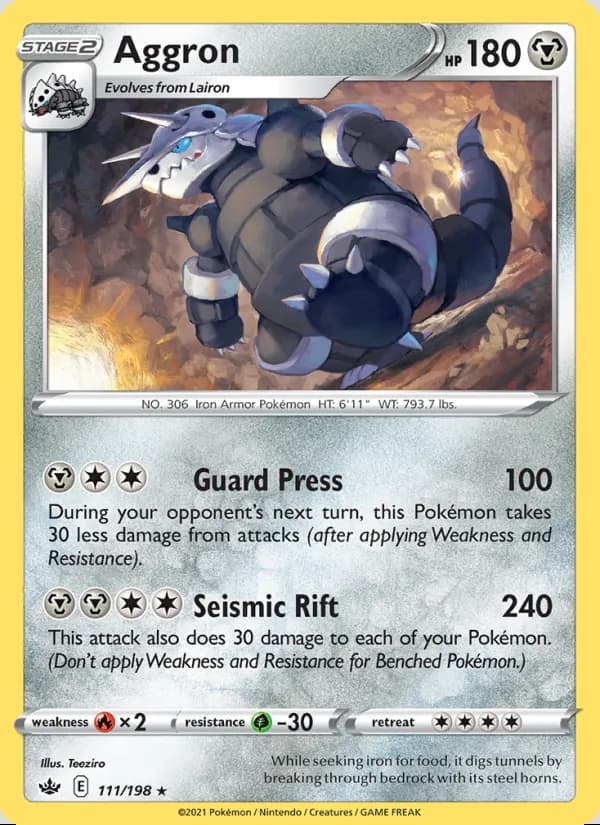 Aggron — Reinado Escalofriante #111