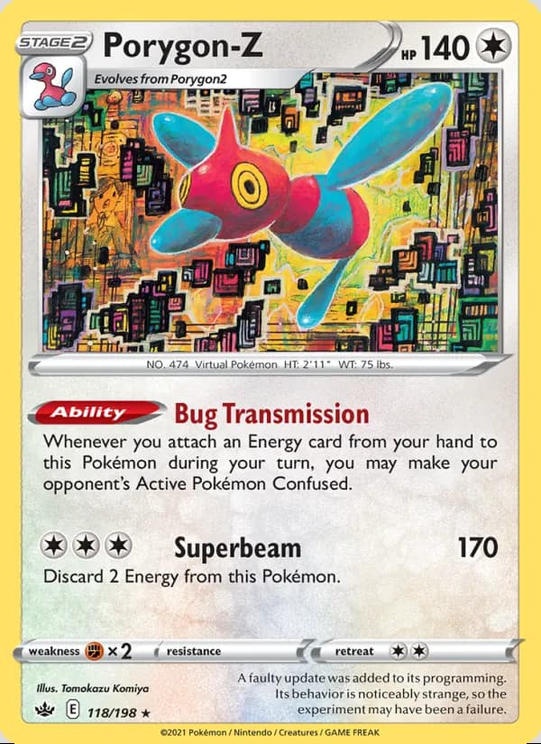 Porygon-Z — Chilling Reign #118