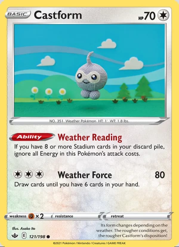 Castform — Chilling Reign #121