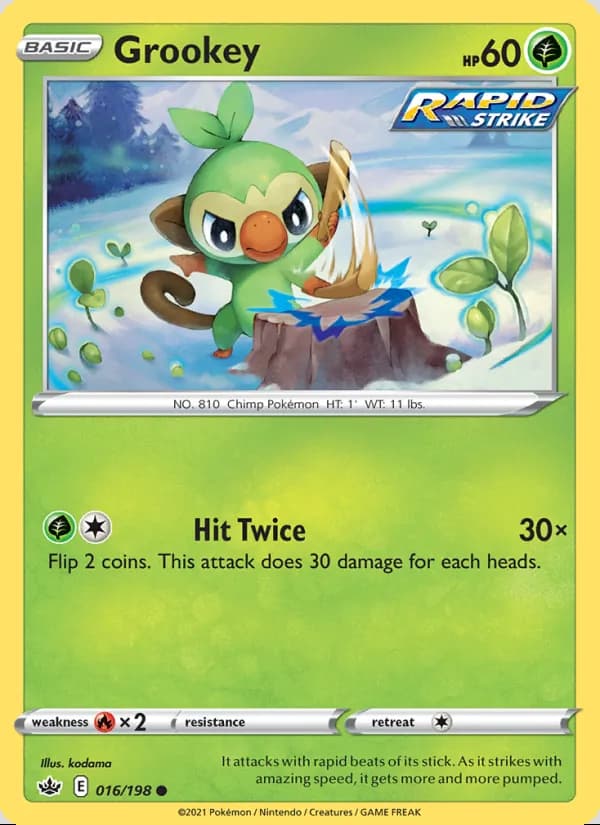 Grookey — Chilling Reign #16