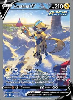 Zeraora V — Chilling Reign #166