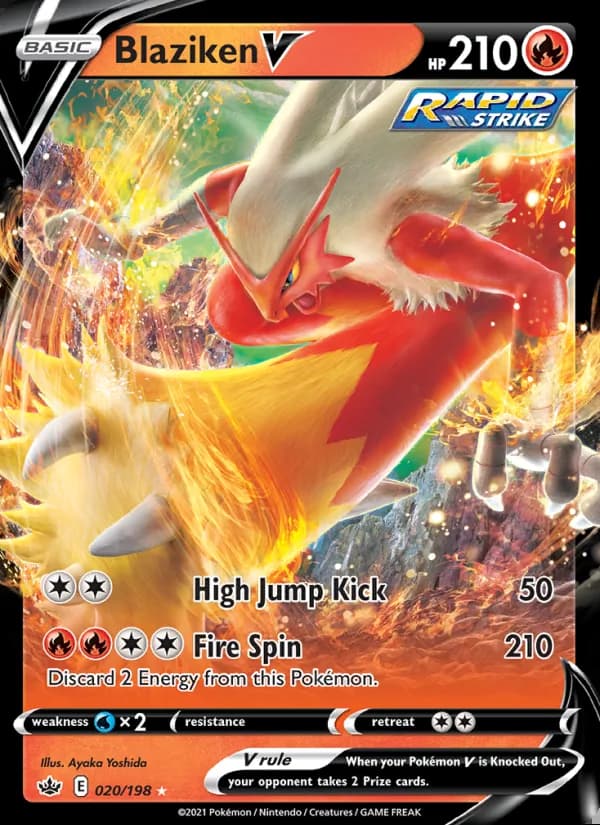 Blaziken V — Reinado Escalofriante #20