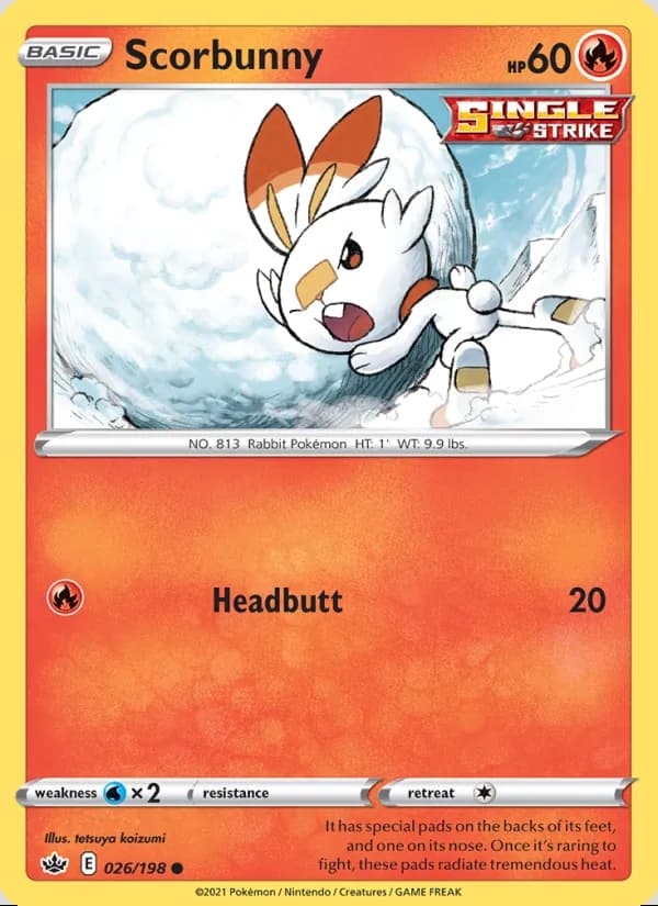 Scorbunny — Chilling Reign #26