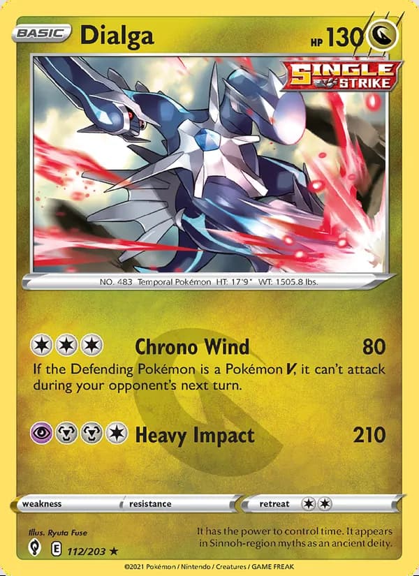 Dialga — Cielos Evolutivos #112