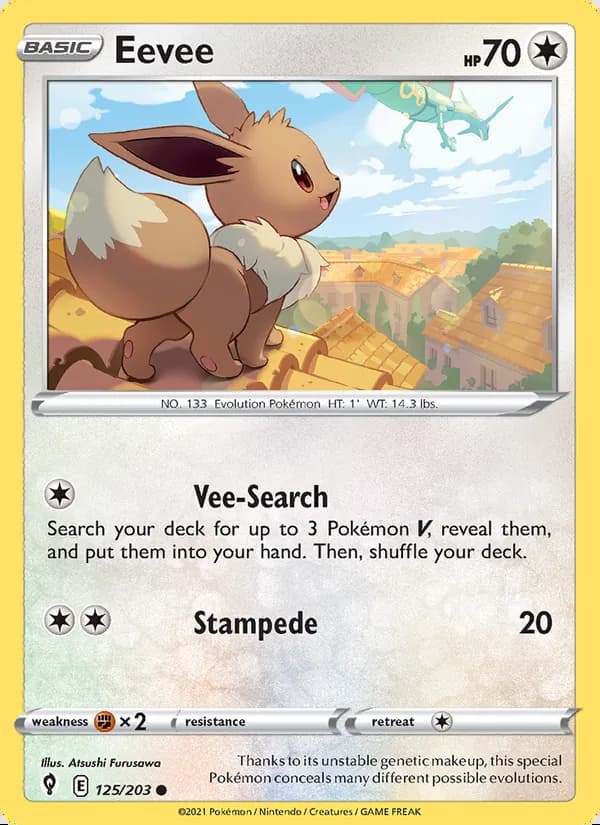 Eevee — Cielos Evolutivos #125