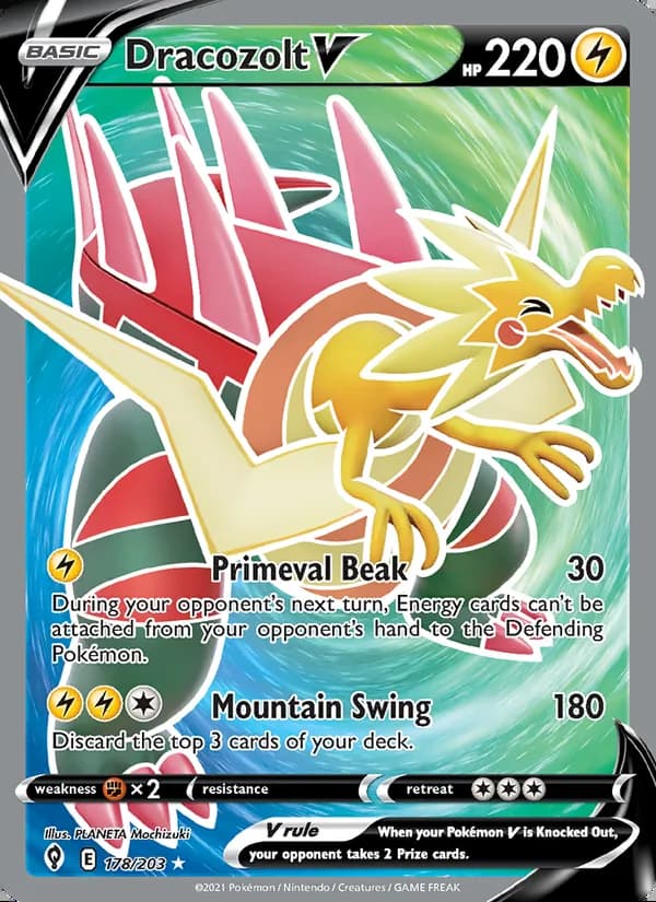 Dracozolt V — Evolving Skies #178