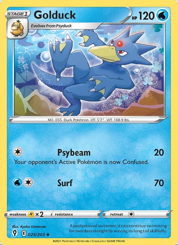 Golduck — Cielos Evolutivos #25