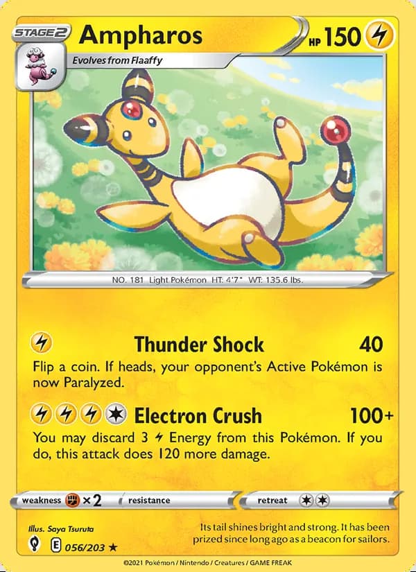 Ampharos — Cielos Evolutivos #56