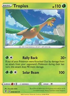 Tropius — Cielos Evolutivos #6