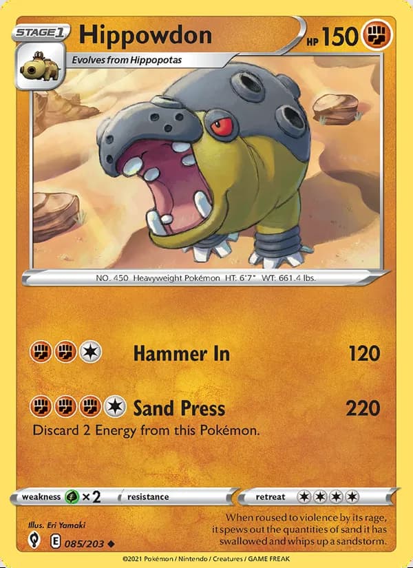 Hippowdon — Evolving Skies #85