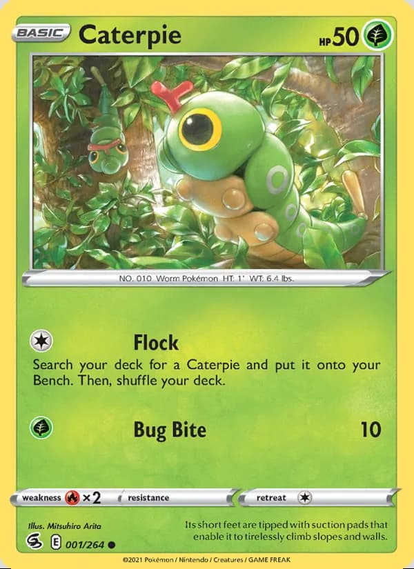 Caterpie — Golpe Fusión #1