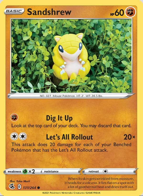 Sandshrew — Fusion Strike #131