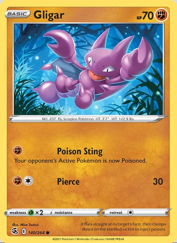 Gligar — Fusion Strike #140