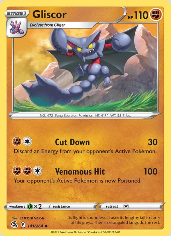 Gliscor — Fusion Strike #141