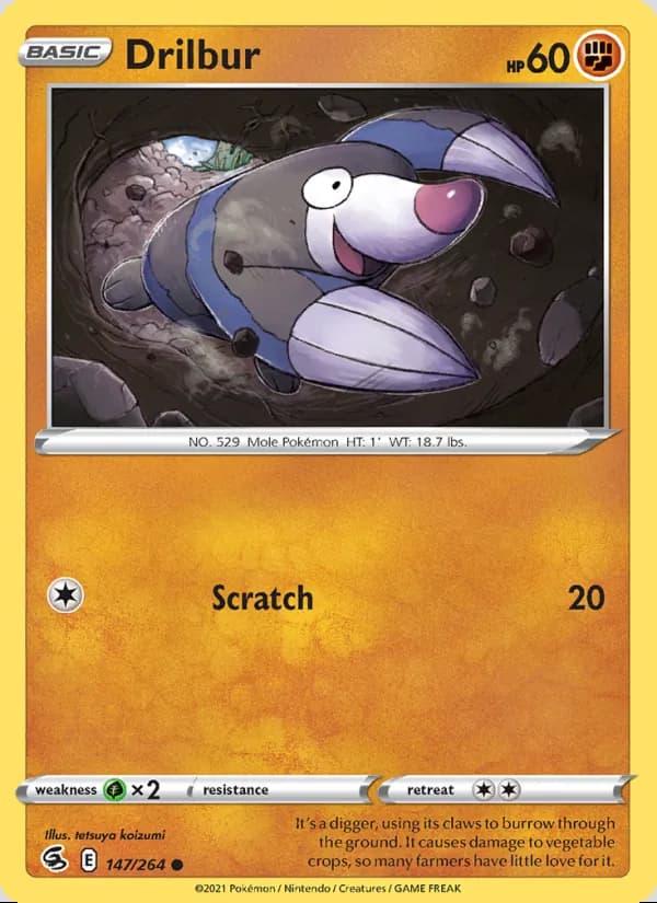 Drilbur — Fusion Strike #147