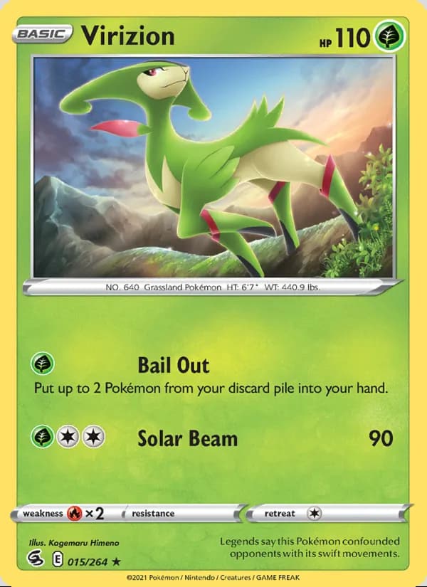 Virizion — Fusion Strike #15