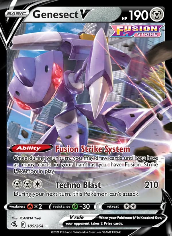 Genesect V — Golpe Fusión #185