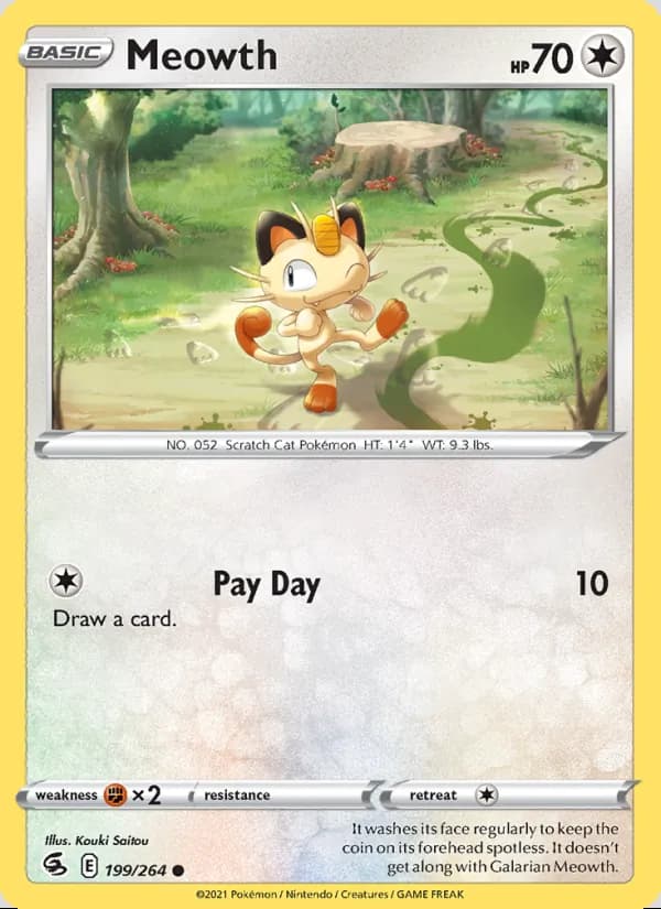 Meowth — Fusion Strike #199