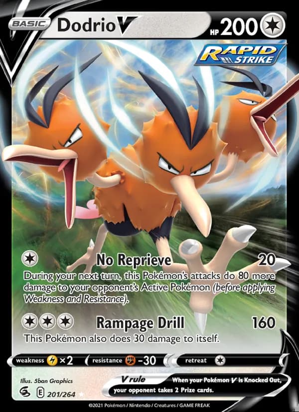 Dodrio V — Fusion Strike #201
