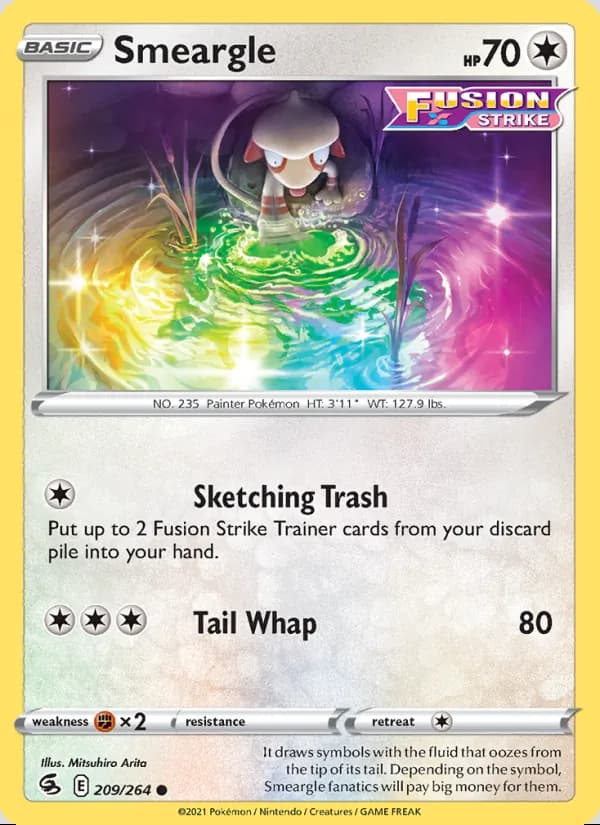 Smeargle — Fusion Strike #209