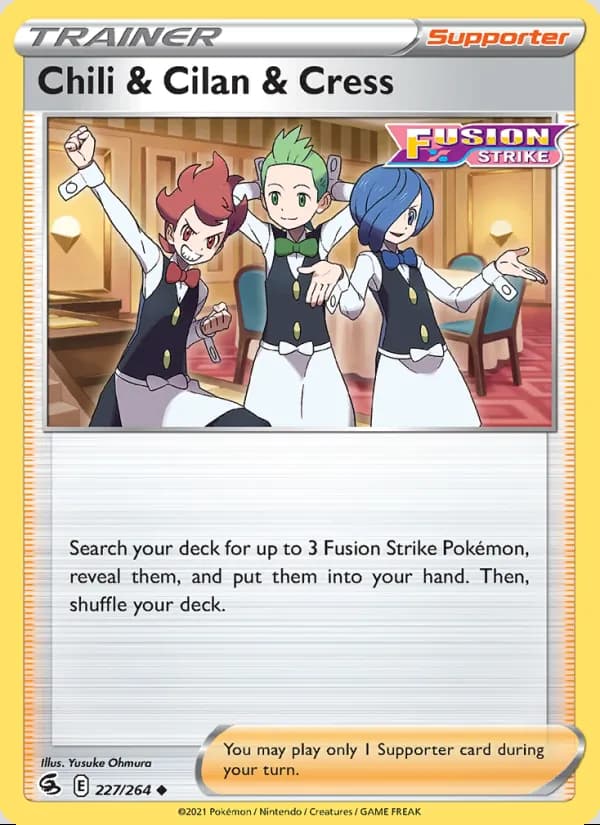 Chili & Cilan & Cress — Fusion Strike #227