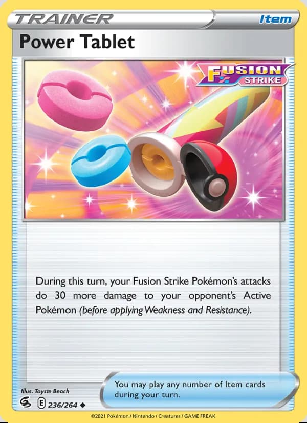Power Tablet — Fusion Strike #236