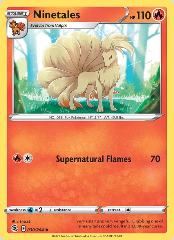 Ninetales — Fusion Strike #30