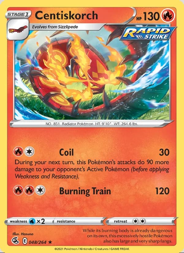 Centiskorch — Fusion Strike #48