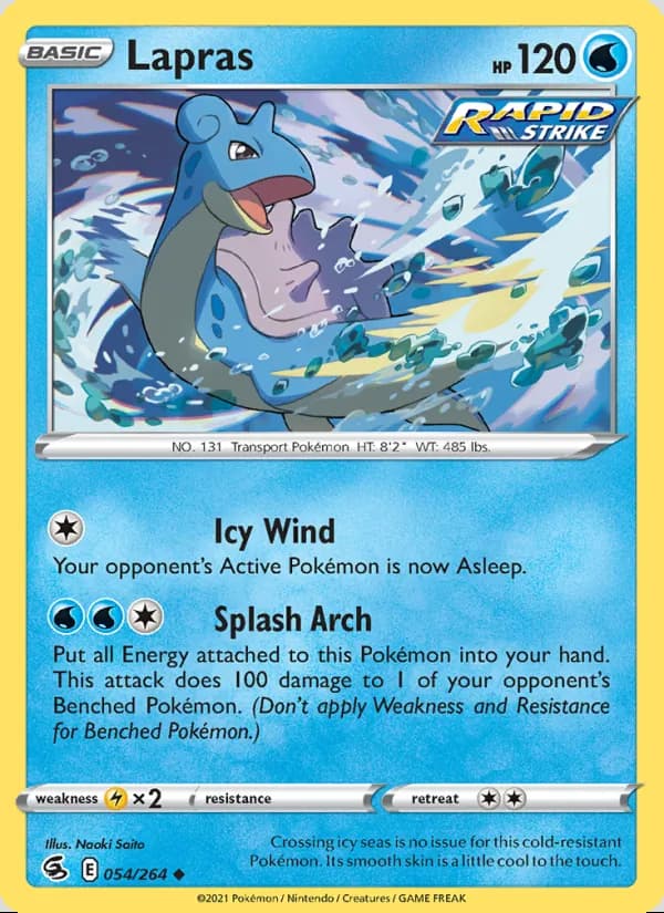 Lapras — Golpe Fusión #54