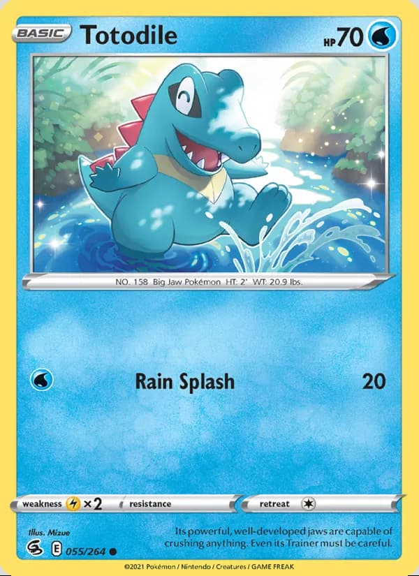 Totodile — Fusion Strike #55