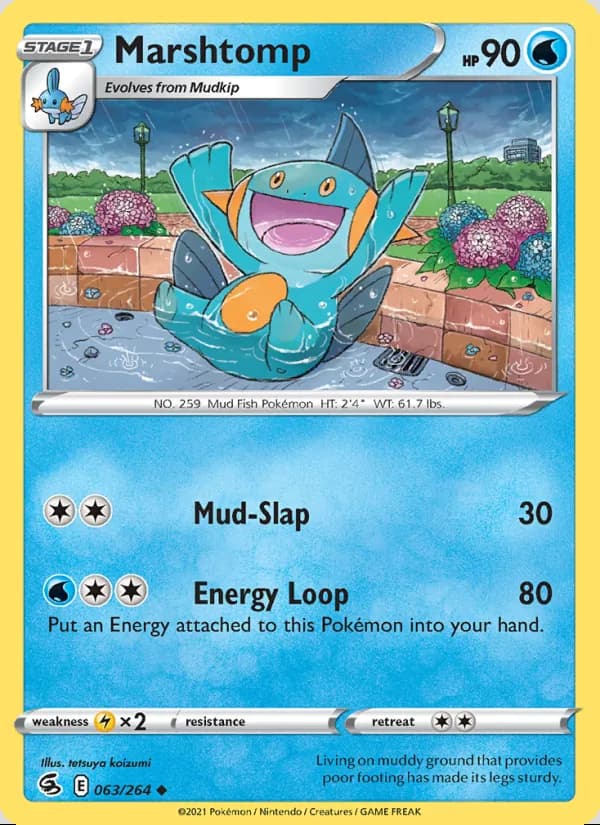 Marshtomp — Fusion Strike #63