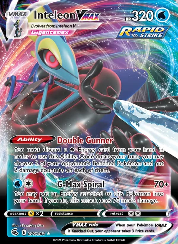 Inteleon VMAX — Fusion Strike #79