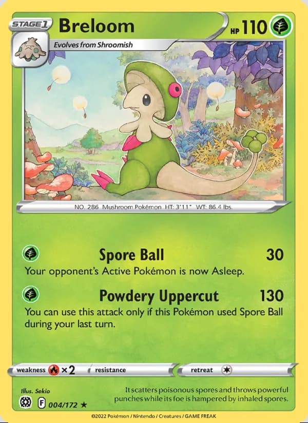 Breloom — Astros Brillantes #004