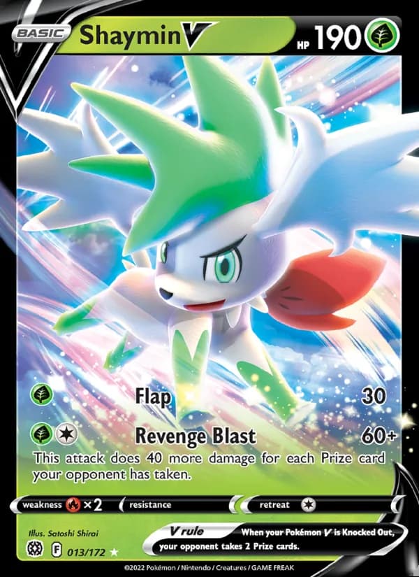 Shaymin V — Astros Brillantes #013