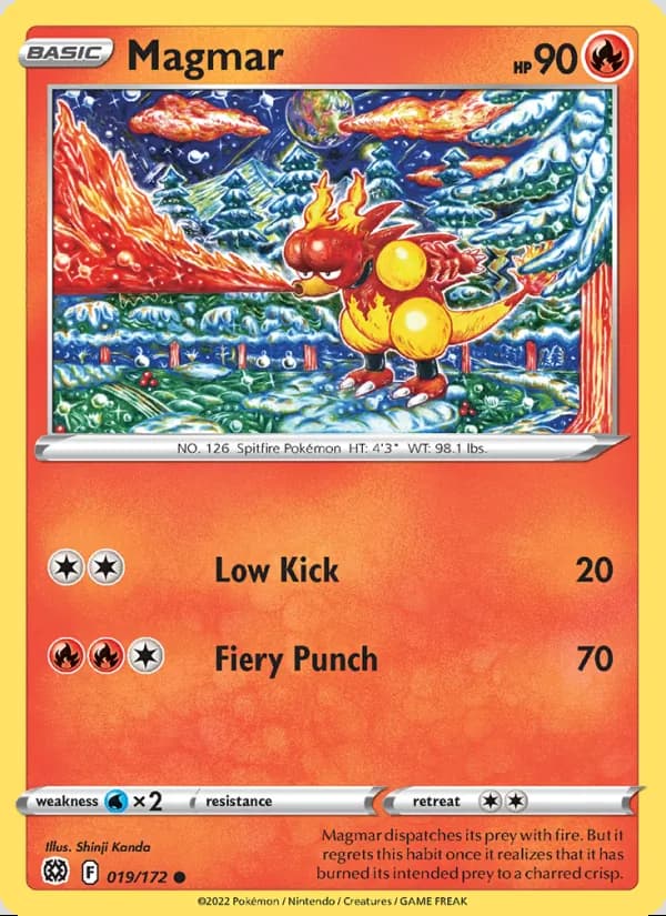 Magmar — Astros Brillantes #019