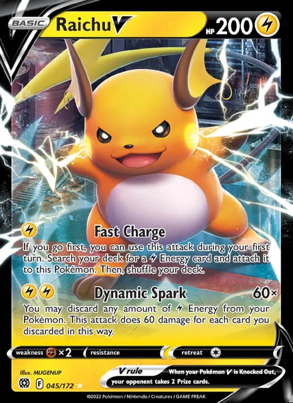Raichu V — Astros Brillantes #045