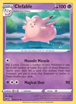 Clefable — Brilliant Stars #054