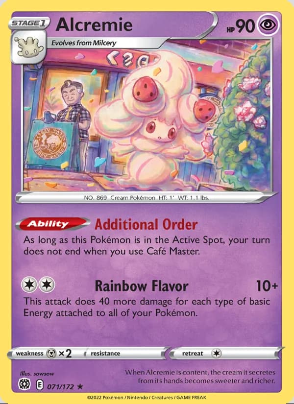 Alcremie — Brilliant Stars #071