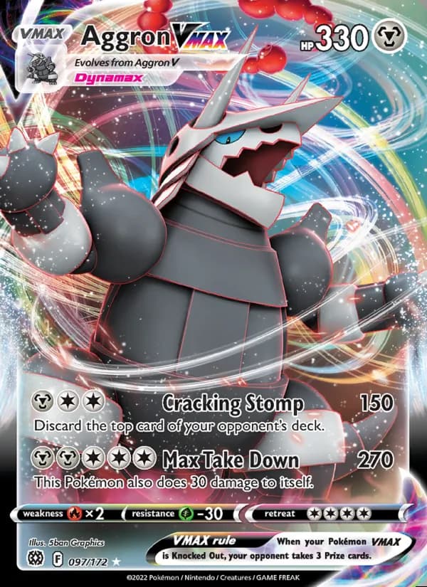 Aggron VMAX — Brilliant Stars #097
