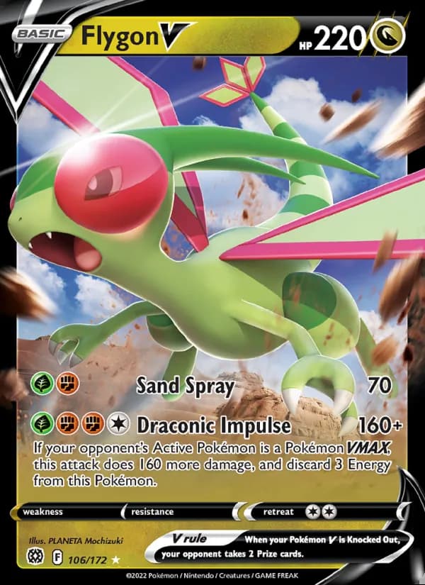 Flygon V — Brilliant Stars #106