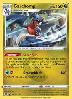 Garchomp — Brilliant Stars #109