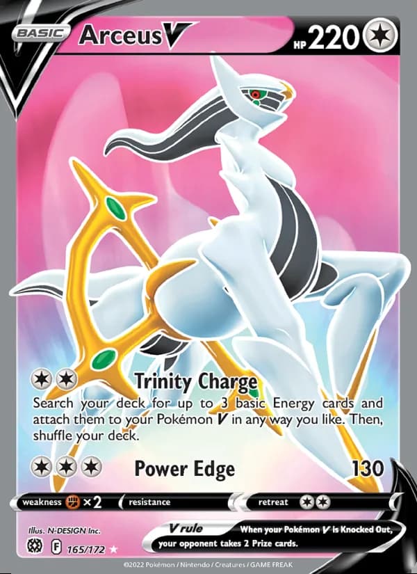 Arceus V — Astros Brillantes #165